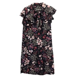 Orna Farho Paris Dress Floral Black